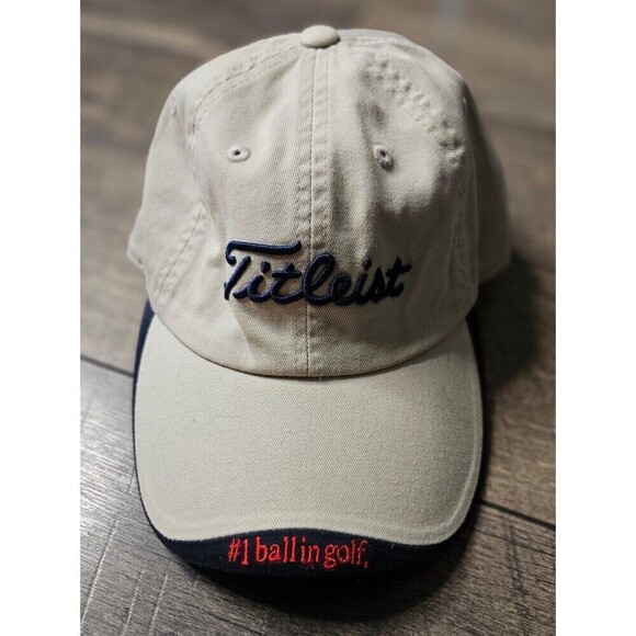 Titleist Vintage #1 Ball in Golf Baseball Hat - Picture 2 of 6